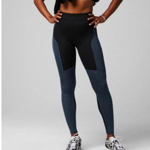 Atlantis Scuba Seamed High-Waisted Legging - LARGE